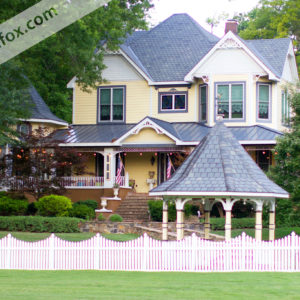 photo of painted lady house