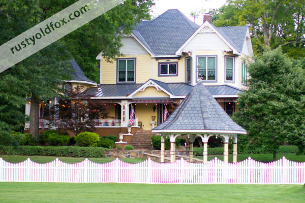 photo of painted lady house