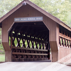photo of covered bridge