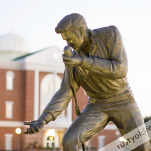 photo of elvis statue