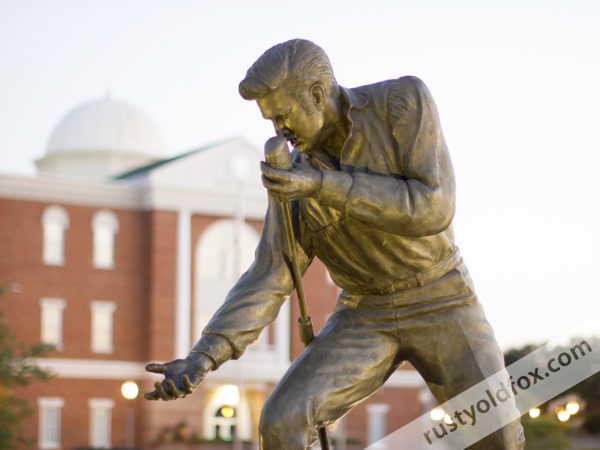 photo of elvis statue